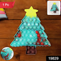 Premium tree shape silicone pop it fidget toy for stress relief