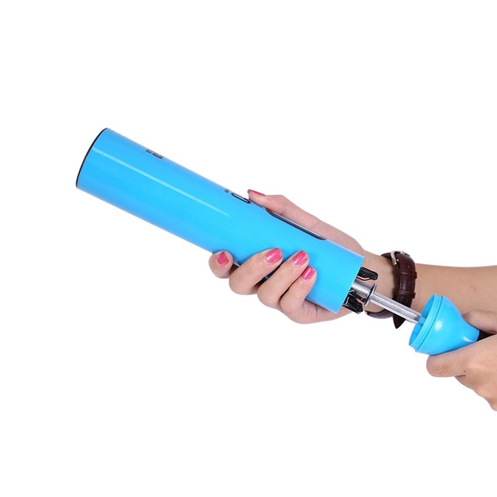 Wine Bottle Umbrella demonstrating its compact folded size.