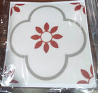 Dimensions of the 8x8 inch Peel and Stick Tile for home decoration.