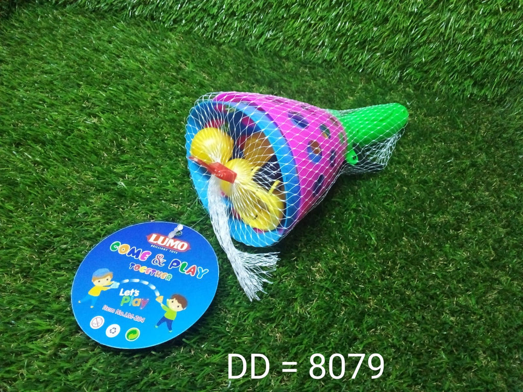 Image of a mini ball and two rackets, possibly unrelated, neutral alt.