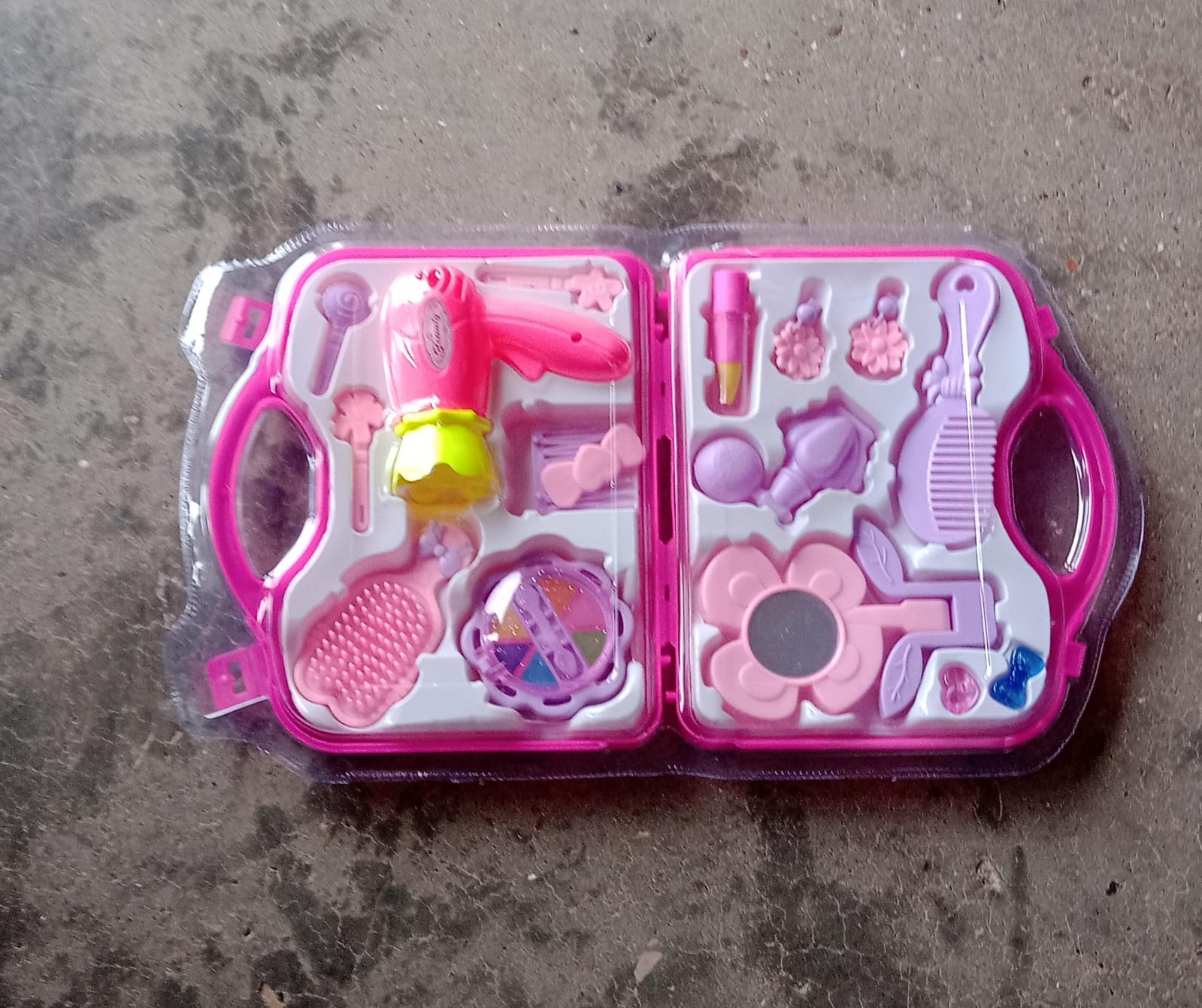 Aditi Kids Makeup Set, a pretend play beauty kit in a portable case.
