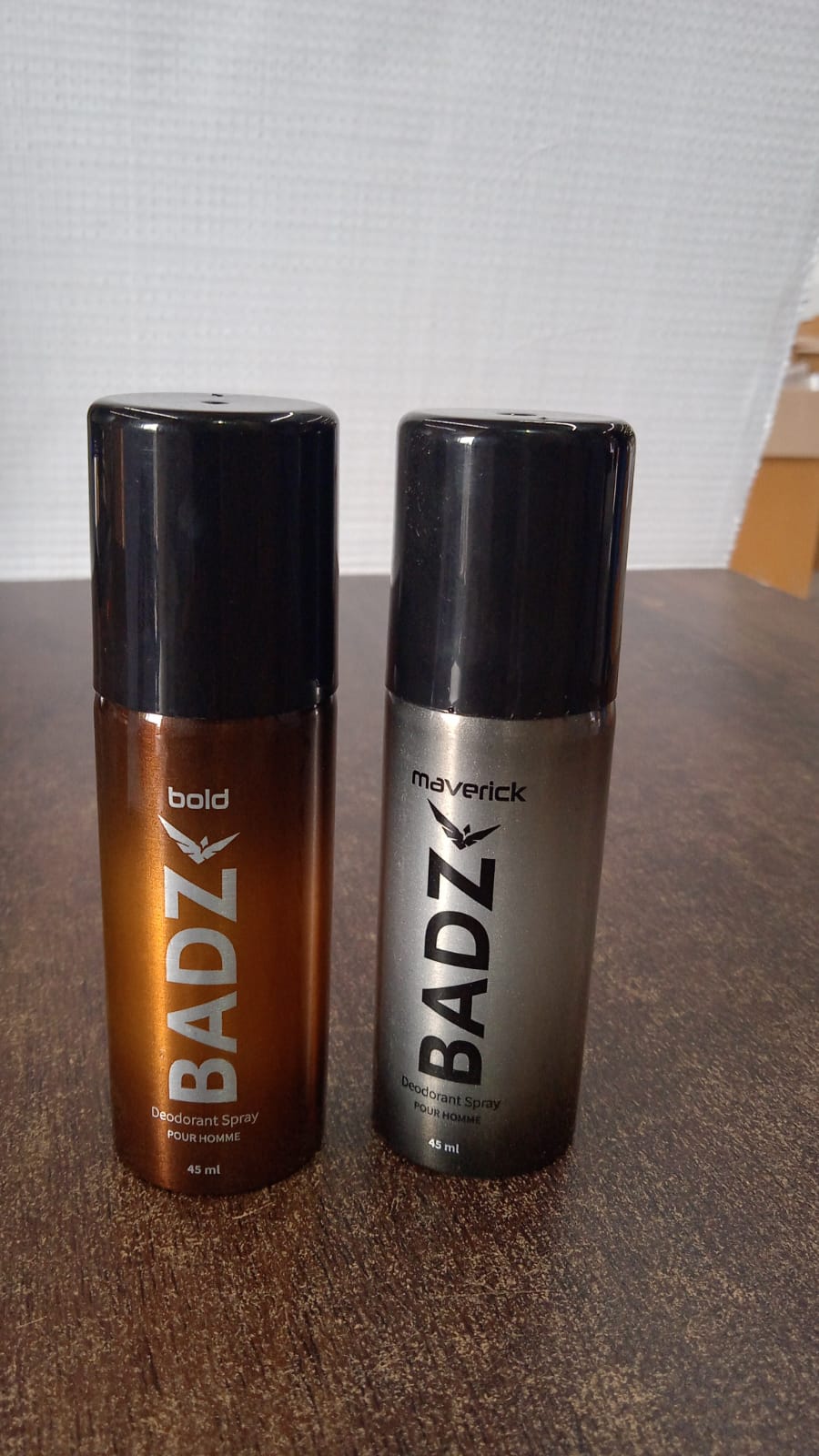 Refreshing men's deodorant spray keeping body odor at bay