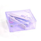 Small plastic container with a simple design, suitable for any room.