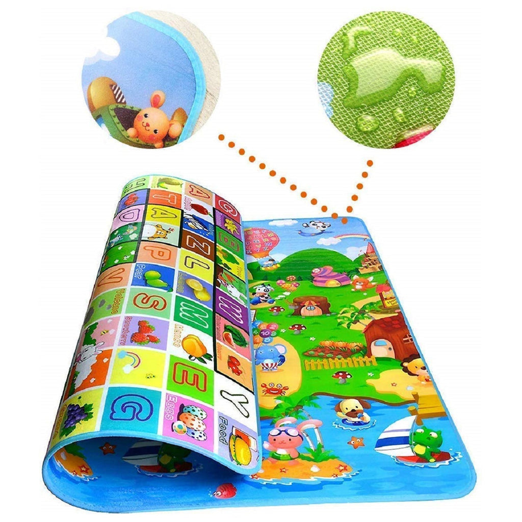The versatile baby play mat enhancing a child's play area in a modern Indian home.