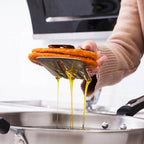 Heavy-duty stainless steel cooking and serving tongs for daily use