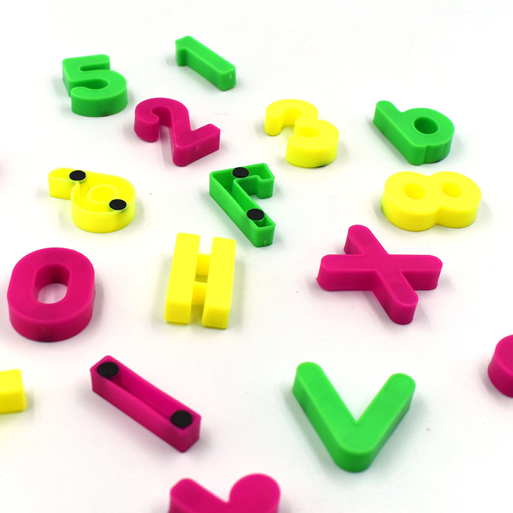 Kids' magnetic number toy designed to enhance cognitive skills and number recognition.