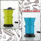 Chilly cutter and grinder showcasing its sharp and effective blade system