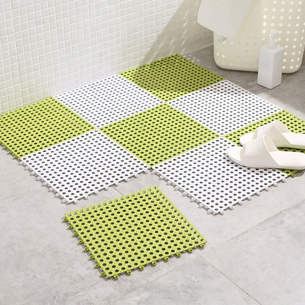 The Bath Anti-Slip Mat with suction cups, ideal for wet bathroom surfaces.