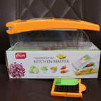 Supermom vegetable and fruit chopper displayed on kitchen counter for easy access