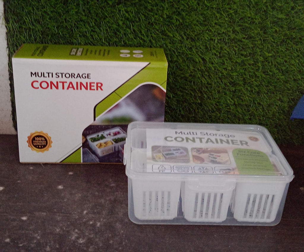 Fridge Storage Box – Airtight Food & Veggie Organizer | Tidy Table