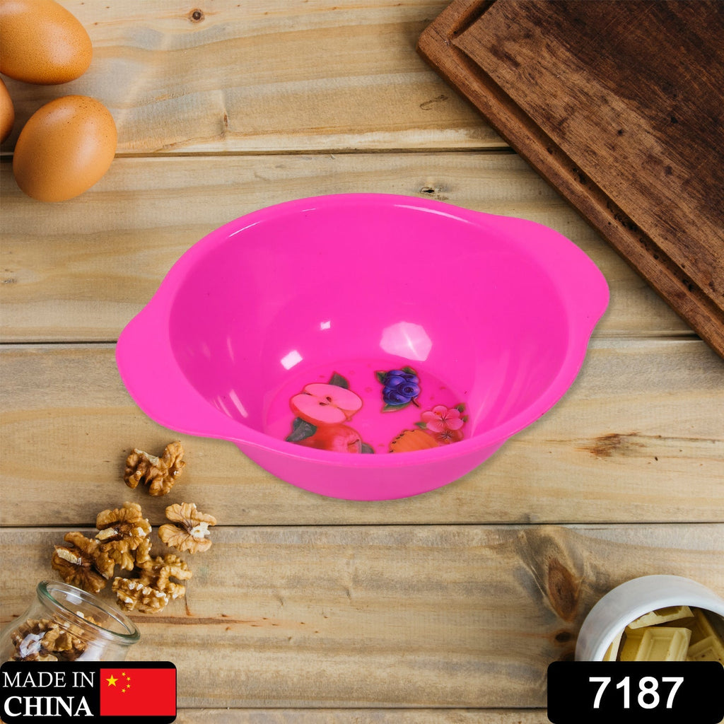 A single 10-inch BPA-free snack bowl on a clean surface.
