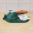 Mini puri press showing 22 cm size detail