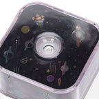 Starry night light projector and humidifier, ideal for a child's bedroom.