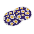 Traditional chapati rumal with a decorative pattern, ideal for daily use or travel.