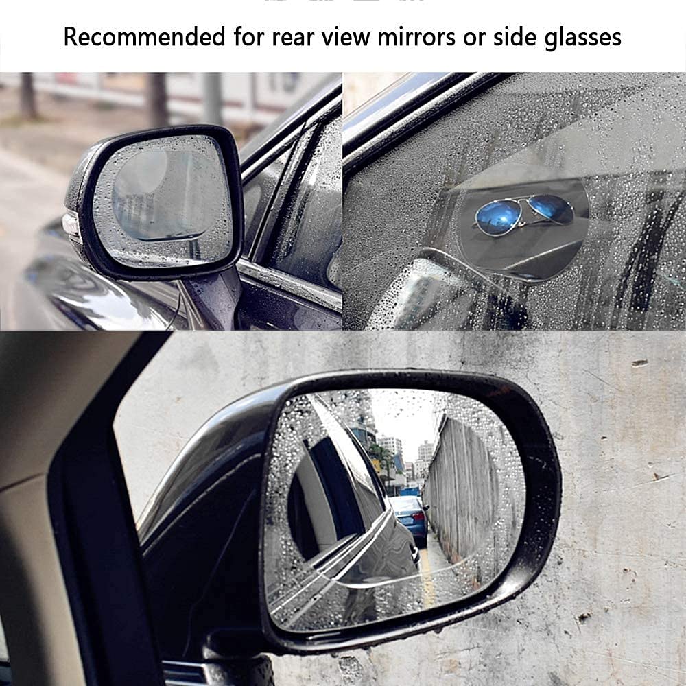 Waterproof anti-fog protective film for car mirrors ensuring clear vision
