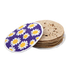 Hygienic roti cover in use, keeping flatbreads warm and protected from dust.