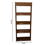 Additional view of portable kitchen storage rack