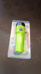 LED flashlight torch carried during outdoor activities like camping
