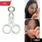 Close-up of the hygienic contact lens applicator for smooth lens placement.