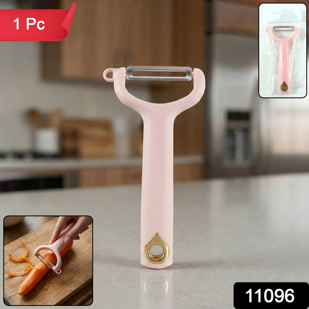 Fruit peeler designed for easy peeling of apples and other fresh produce