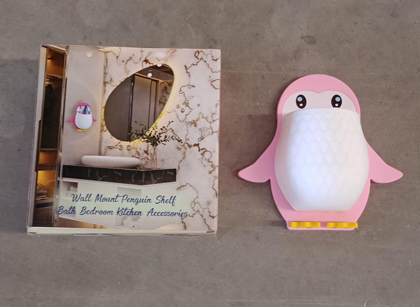 Packaging image of VoltDesk Penguin Storage Box and Office Organizer