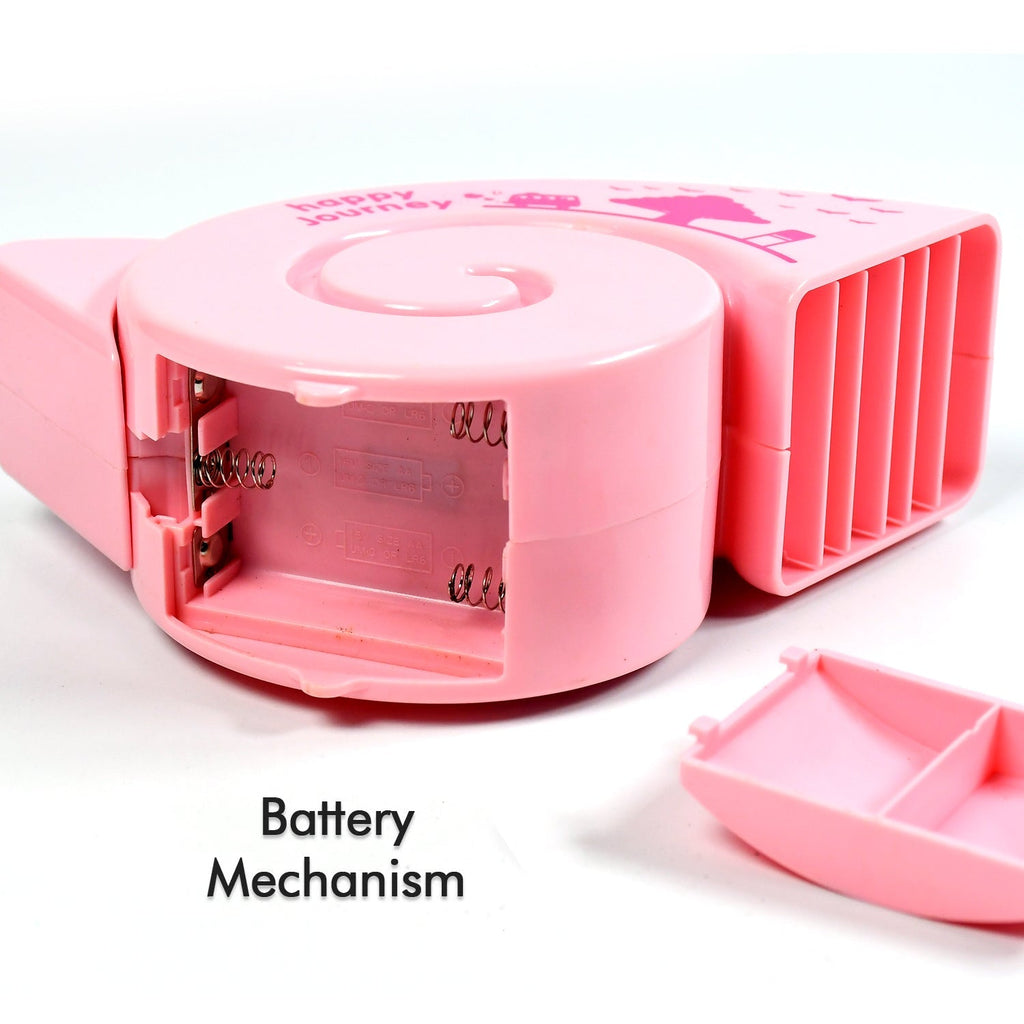 Colorful design of the USB Mini Fan, adding a cheerful touch to any desk.