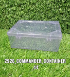 Versatile food storage container perfect for kitchen and pantry use.