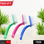 Cleaning brush set ideal for fruits and vegetables.