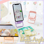Portable chair mobile stand, ideal for travel and easy storage.