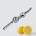 Durable citrus juicer suitable for lemons, limes, and small oranges.