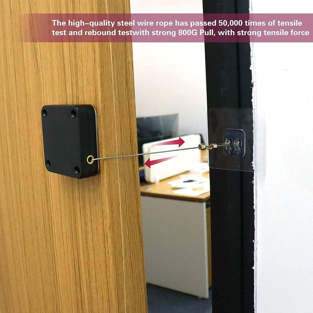 High-quality automatic sensor door closer with durable steel wire.