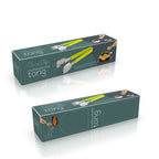 Versatile kitchen tongs, ideal for serving salads and more.