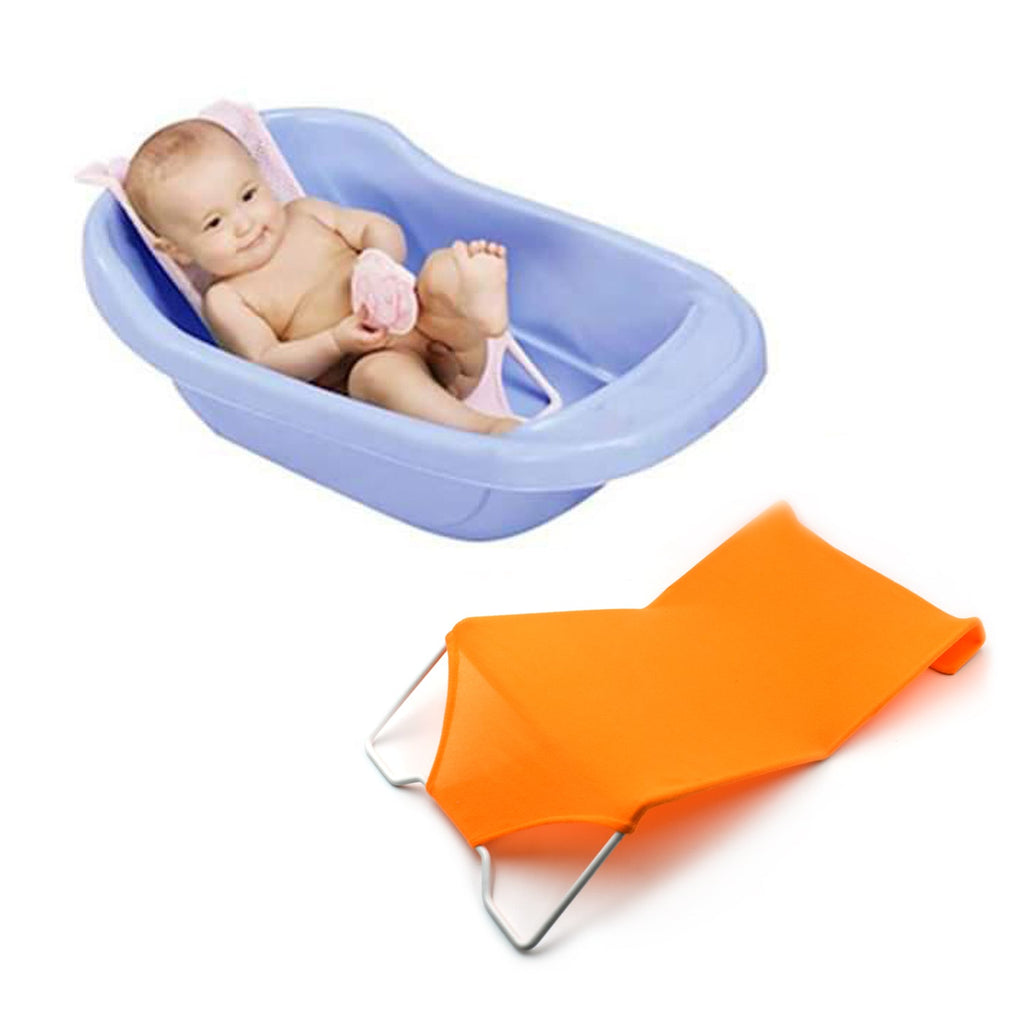 Lightweight baby shower seat bed, ideal for safe and convenient bathing at home.