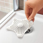 Durable star sink strainer ensuring free-flowing water and clog prevention.