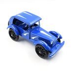 Top-down view of the classic car model, perfect for display.