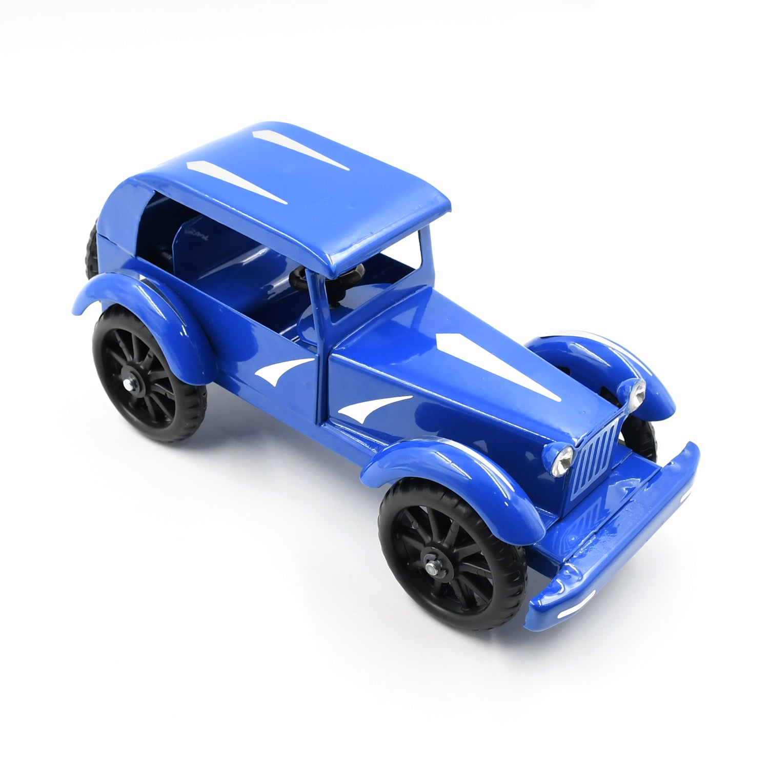 Top-down view of the classic car model, perfect for display.