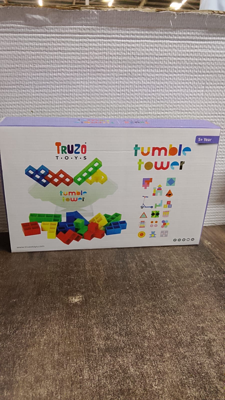 Fun party tower game set to improve hand-eye coordination