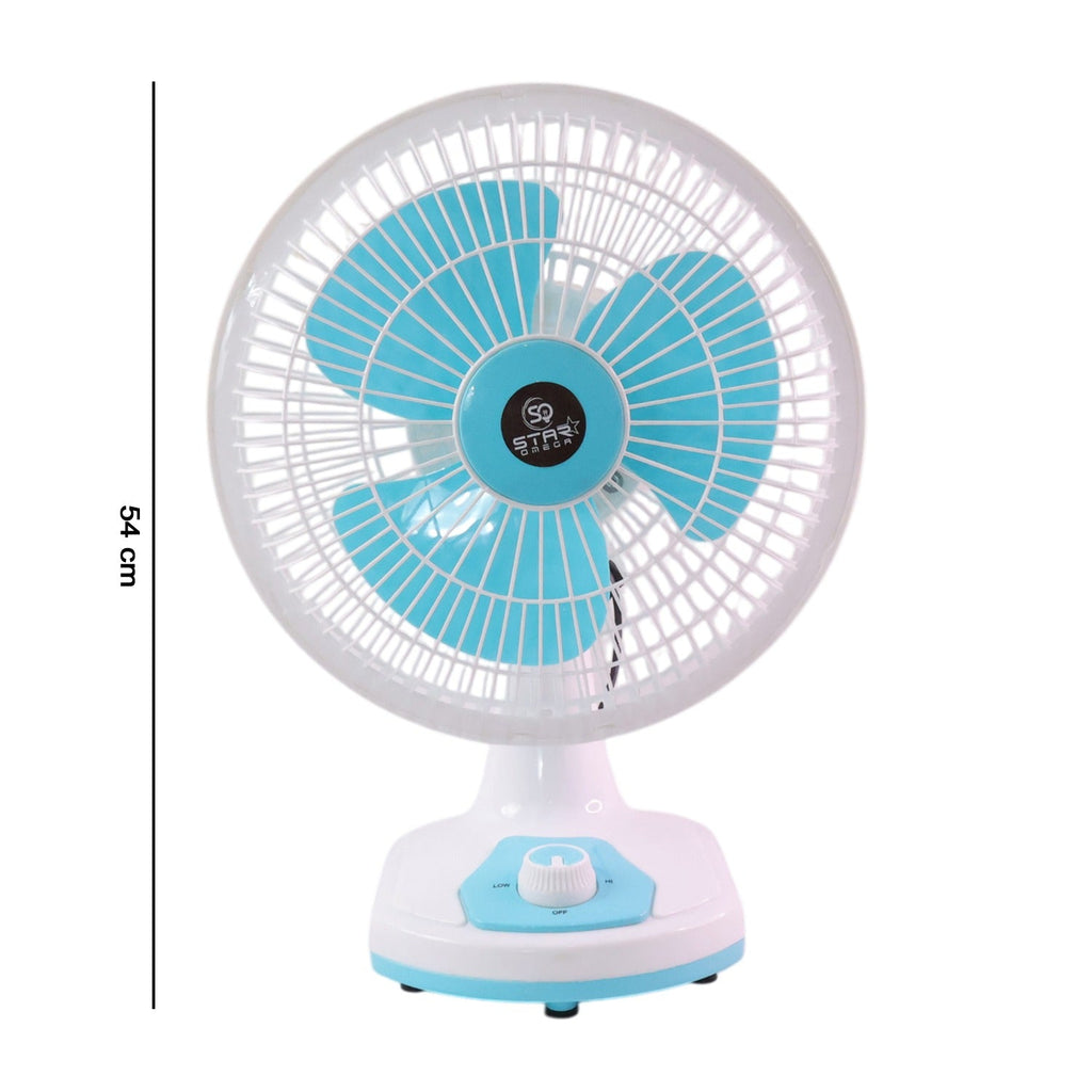 Adjustable speed 12V DC fan for desktop cooling