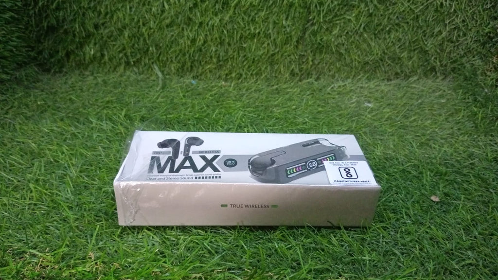 M12 Max Earbuds featuring responsive touch controls for effortless audio management.
