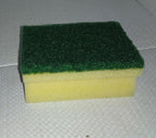 Pack of Bathora 2-in-1 kitchen scrub sponges, highlighting their durability and utility.