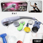 The 8-in-1 electric full body massager displayed prominently on a clean background.