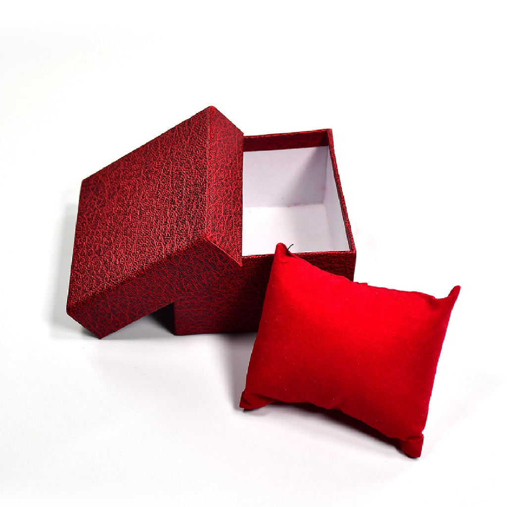 Side profile of the compact Single Watch Box, suitable for travel.