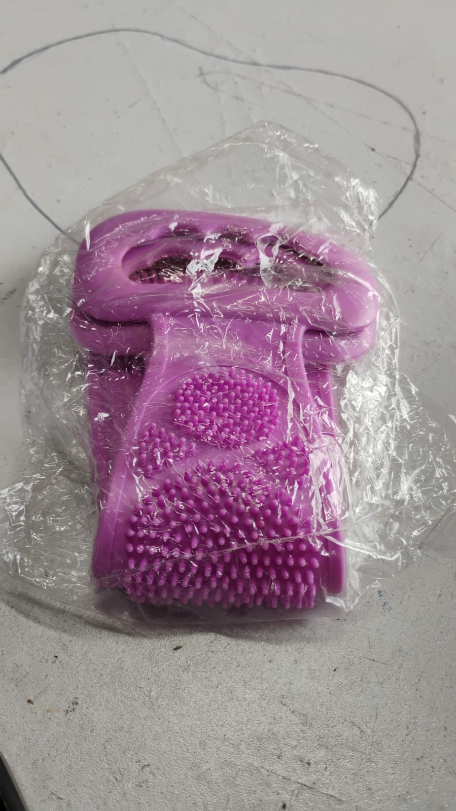 Silicone Body Back Scrubber – Deep Cleansing Bath Brush | VelvaBloom
