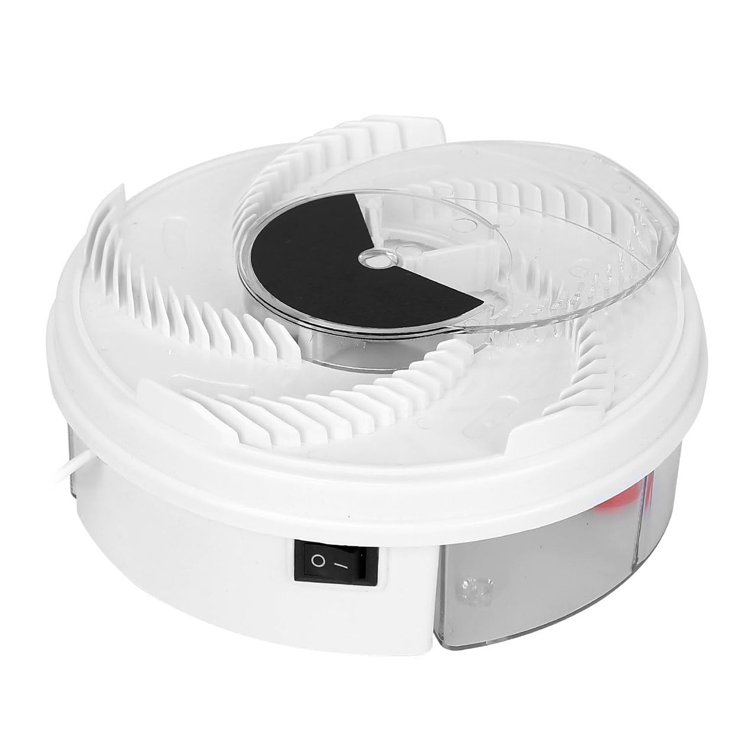 White electric fly trap, a modern solution for fly control.