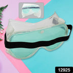 Front view of Technic Eye Safety Goggles with clear impact-resistant lens.