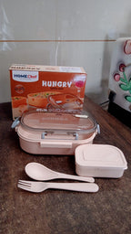 Transparent locking lid lunch box perfect for office and school