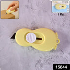 Portable mini utility knife with ergonomic grip for office and home use