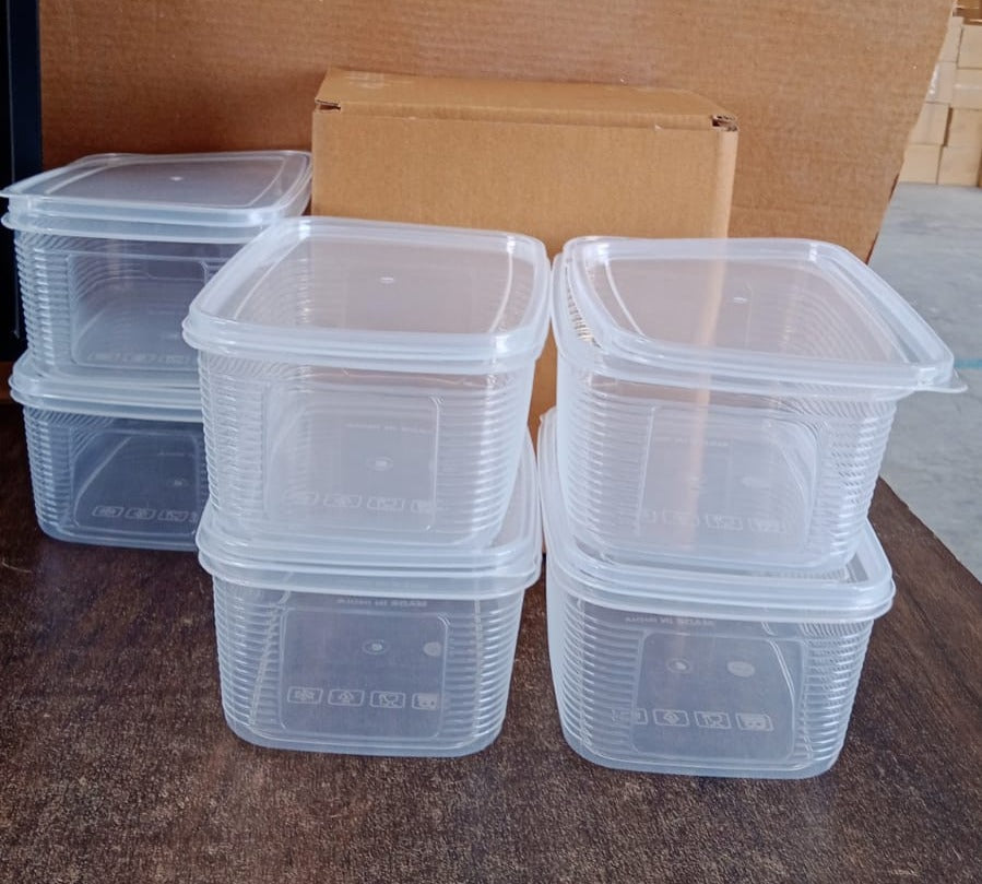 Food storage container lids with airtight snap-fit design for no spillage