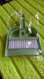 Mini Dustpan with Brush Set displayed on a clean surface, ready for use.