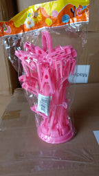 Versatile clothes drying rack with clips, suitable for gloves and other small accessories.